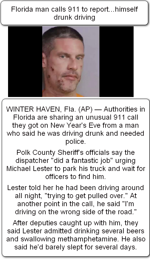 What did the Florida man do on January 6? Florida Man challenge